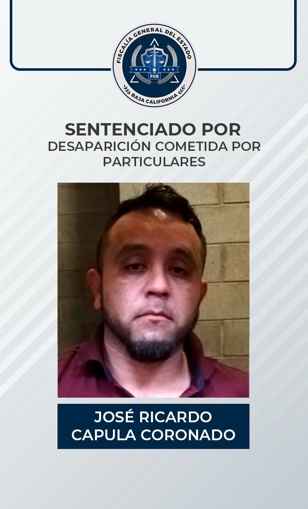 Dan 16 años de cárcel a sujeto por el delito de desaparición forzada