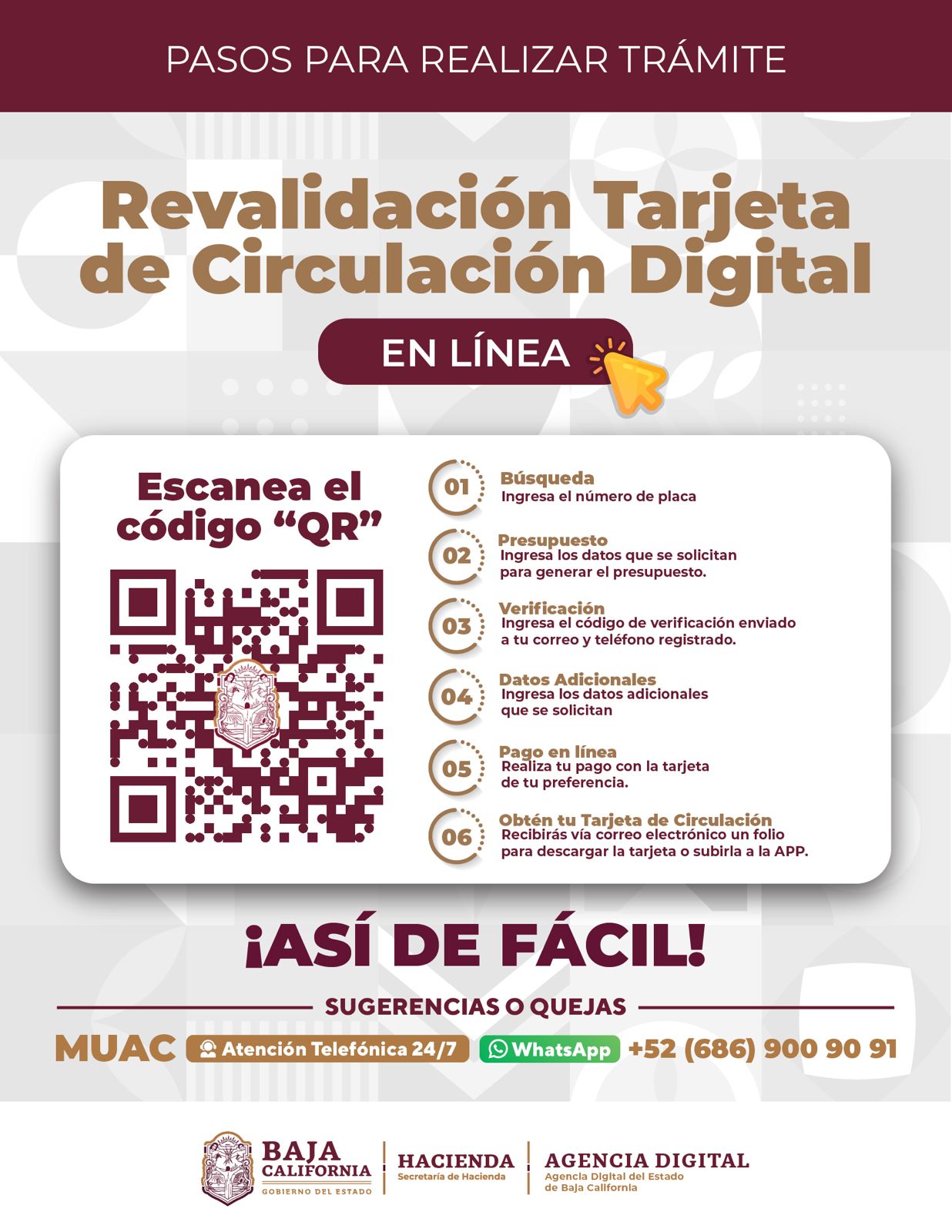 INVITA GOBIERNO DEL ESTADO A REVALIDAR TARJETA DE CIRCULACIÓN EN LÍNEA3