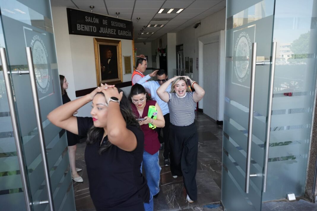 Congreso participa en segundo Simulacro Nacional 2025