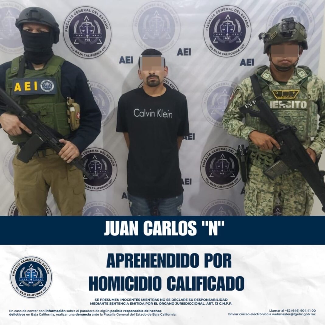 Cae “El Shory” objetivo prioritario con orden de aprehensión