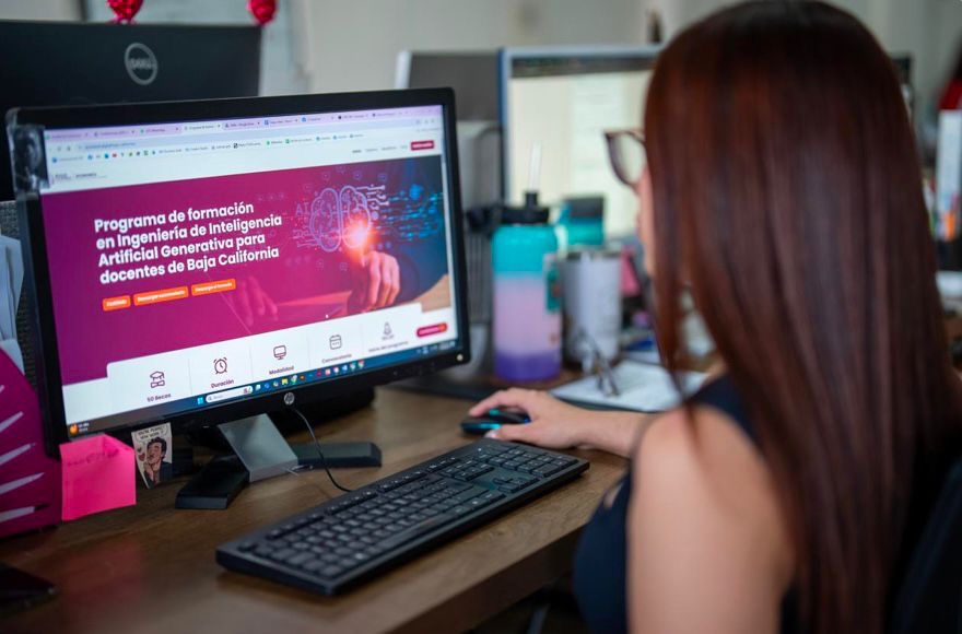 Gobierno de Baja California impulsa la formación docente en inteligencia artificial generativa