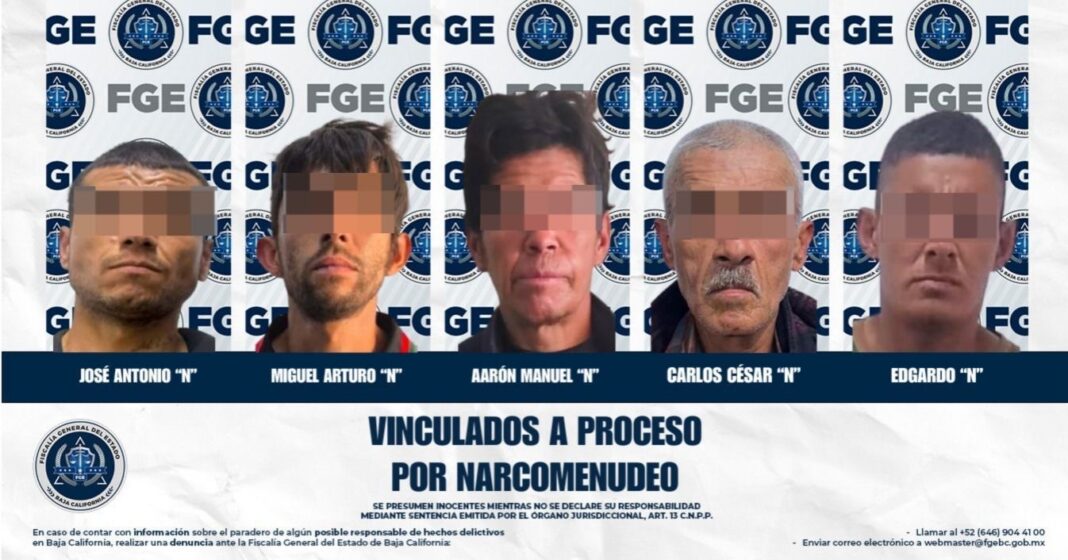Vinculados a proceso por narcomenudeo