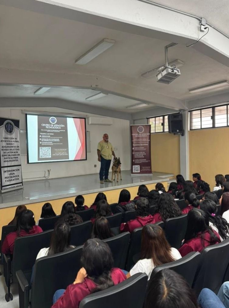 FGE promueve la prevención del delito entre jóvenes de Tijuana