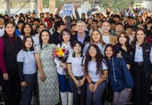 Norma Bustamante refuerza la prevención y seguridad con jóvenes en CONALEP