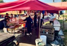 Aplican multas por obstrucción de banquetas a comerciantes en Riberas del Bosque