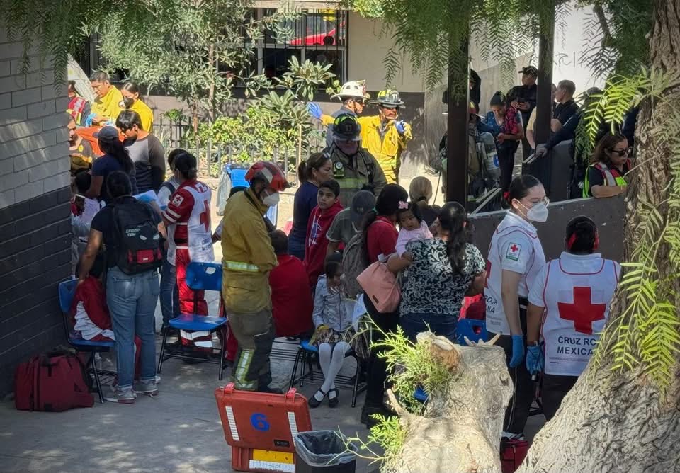 Estudiantes de primaria en Tijuana resultan intoxicados por alimentos en mal estado