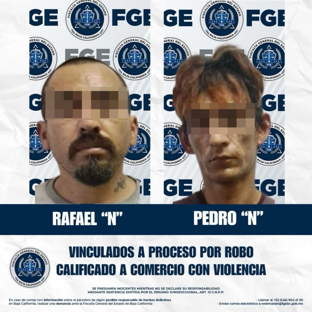 Prisión preventiva para acusados de robo con violencia