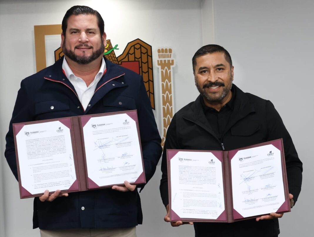 Firma Gobierno Municipal convenio de vinculación con CEIST Universidad