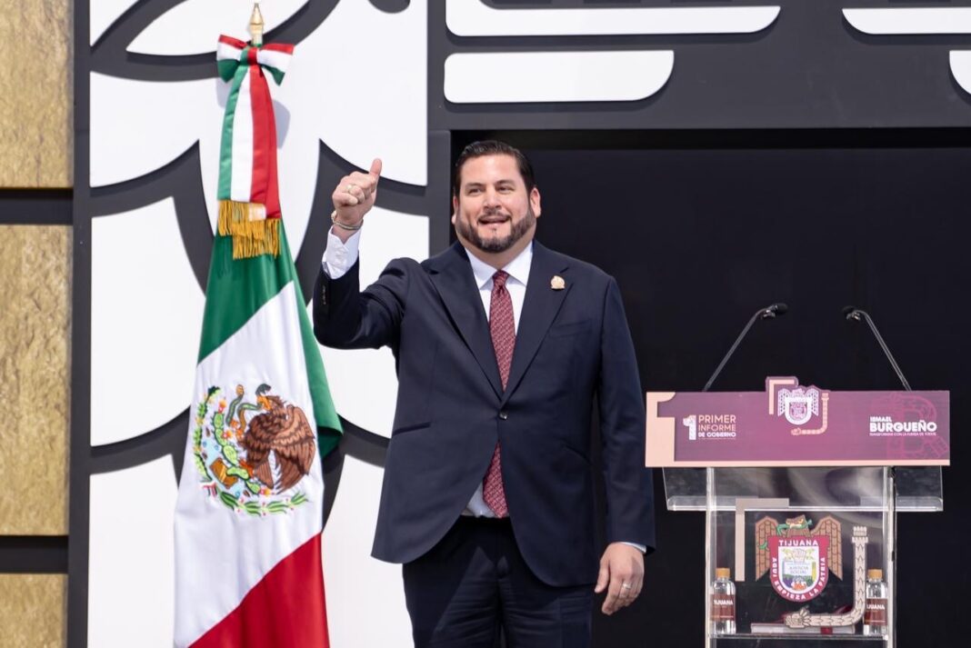 Rinde Ismael Burgueño Ruiz su Primer Informe de Gobierno ante las y los tijuanenses