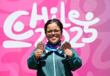 Mariana Thony Rentería conquista doble bronce en los JPJ Chile 2025
