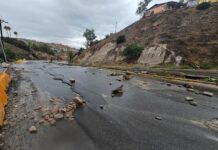 Informa Gobierno Municipal de Tijuana incidentes menores por lluvias registradas en la ciudad
