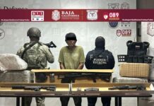 Incautan armas largas y mariguana en Mexicali; hay un detenido