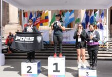 Agente Aurora Pérez gana cuatro medallas en Juegos Latinoamericanos de policías y bomberos