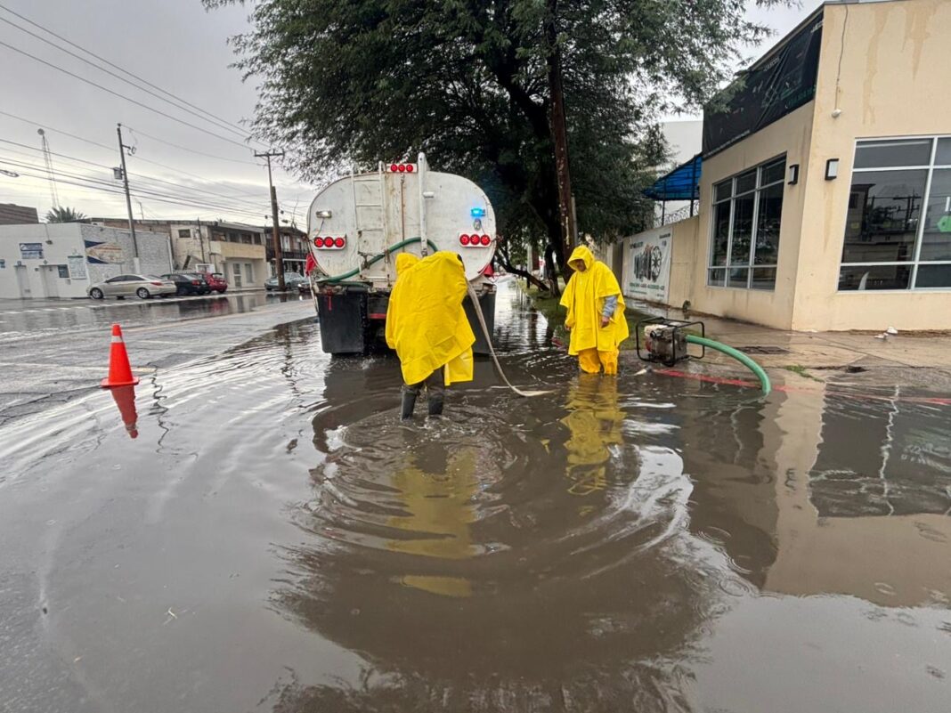 Gobierno de Mexicali activa operativo de contingencia por lluvias