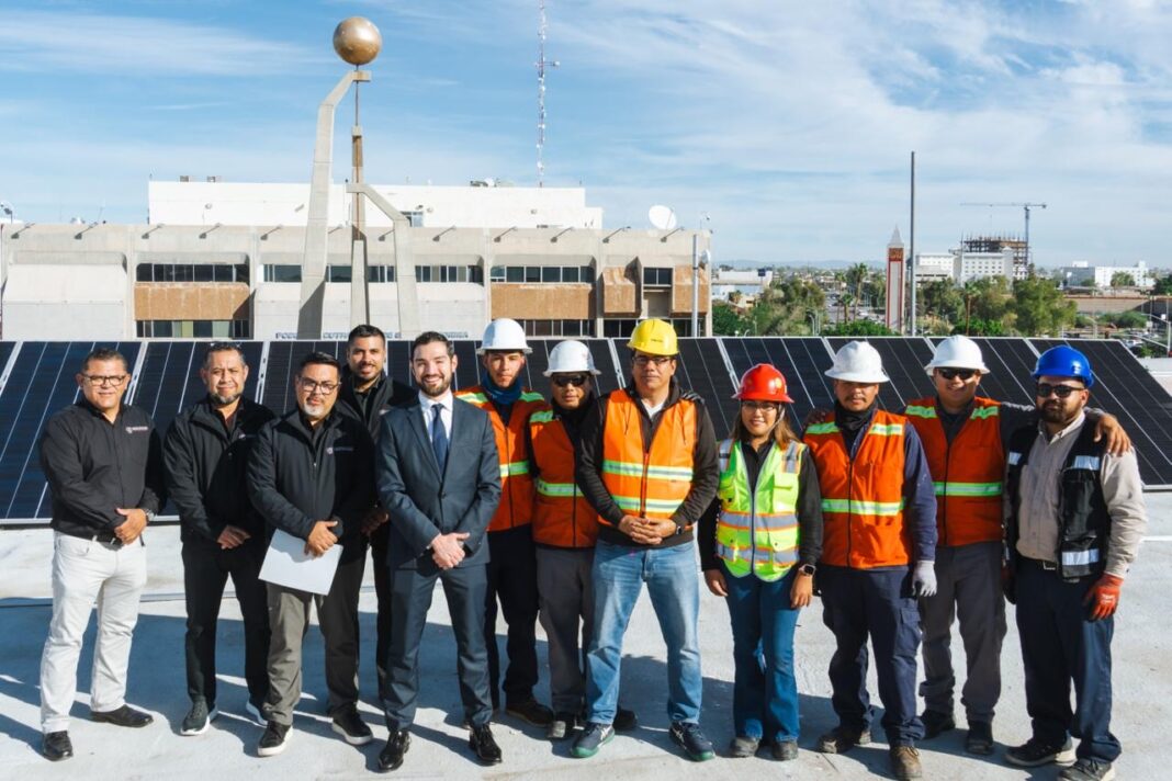 Instalan paneles solares en el Congreso BC para reducir impacto ambiental