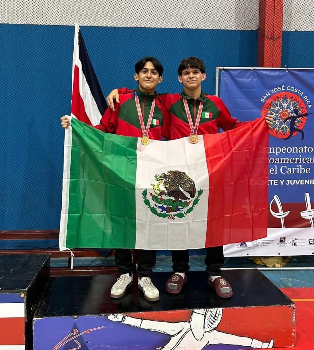 Esgrimistas de BC destacan en Campamento Centroamericano cadete y juvenil en Costa Rica