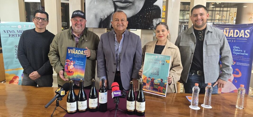 “Vino, Música & Estrellas” el doceavo evento de “Viñadas 2025” en el Valle de GUadalupe