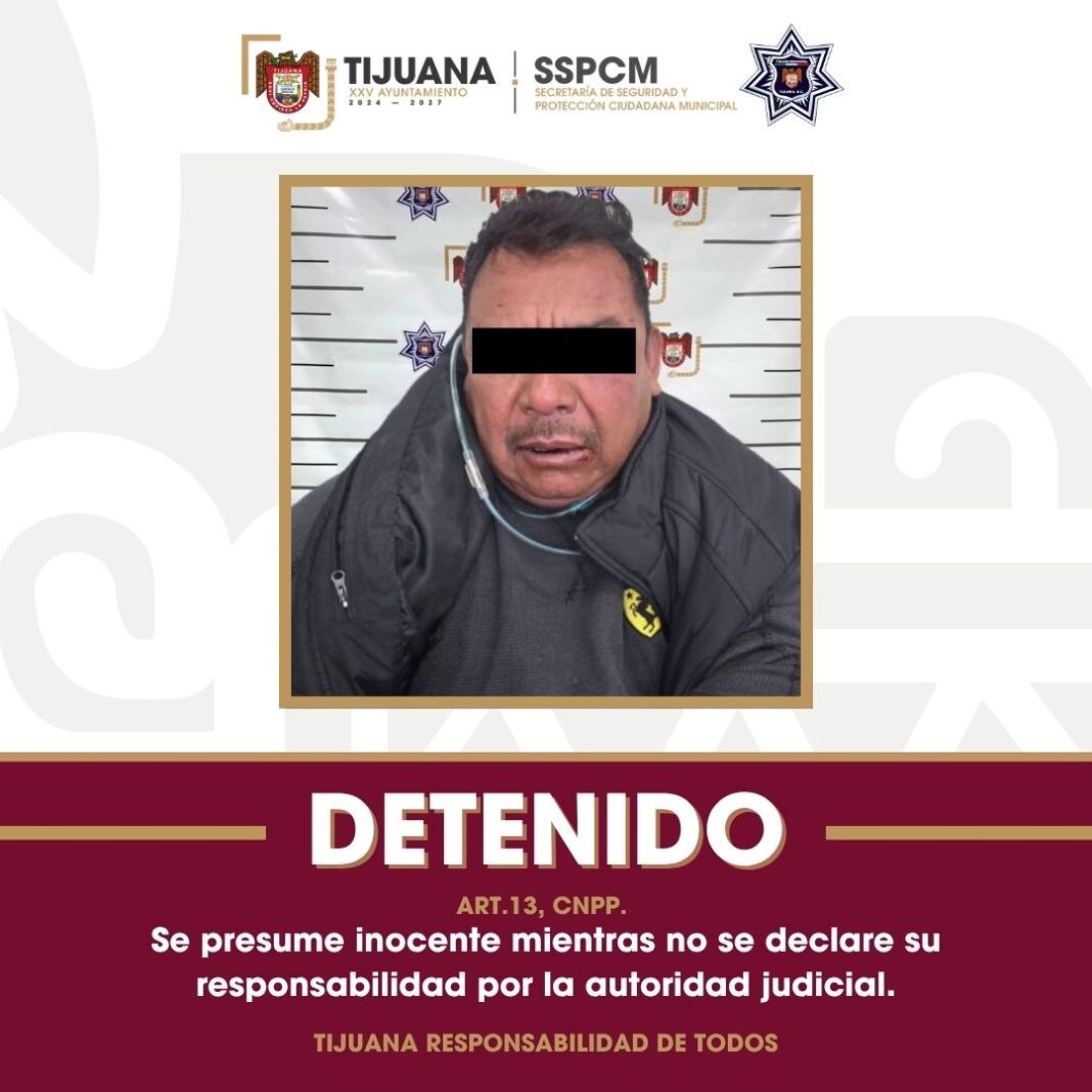 Detiene Policía Municipal a sujeto que atentó contra su expareja y su cónyuge