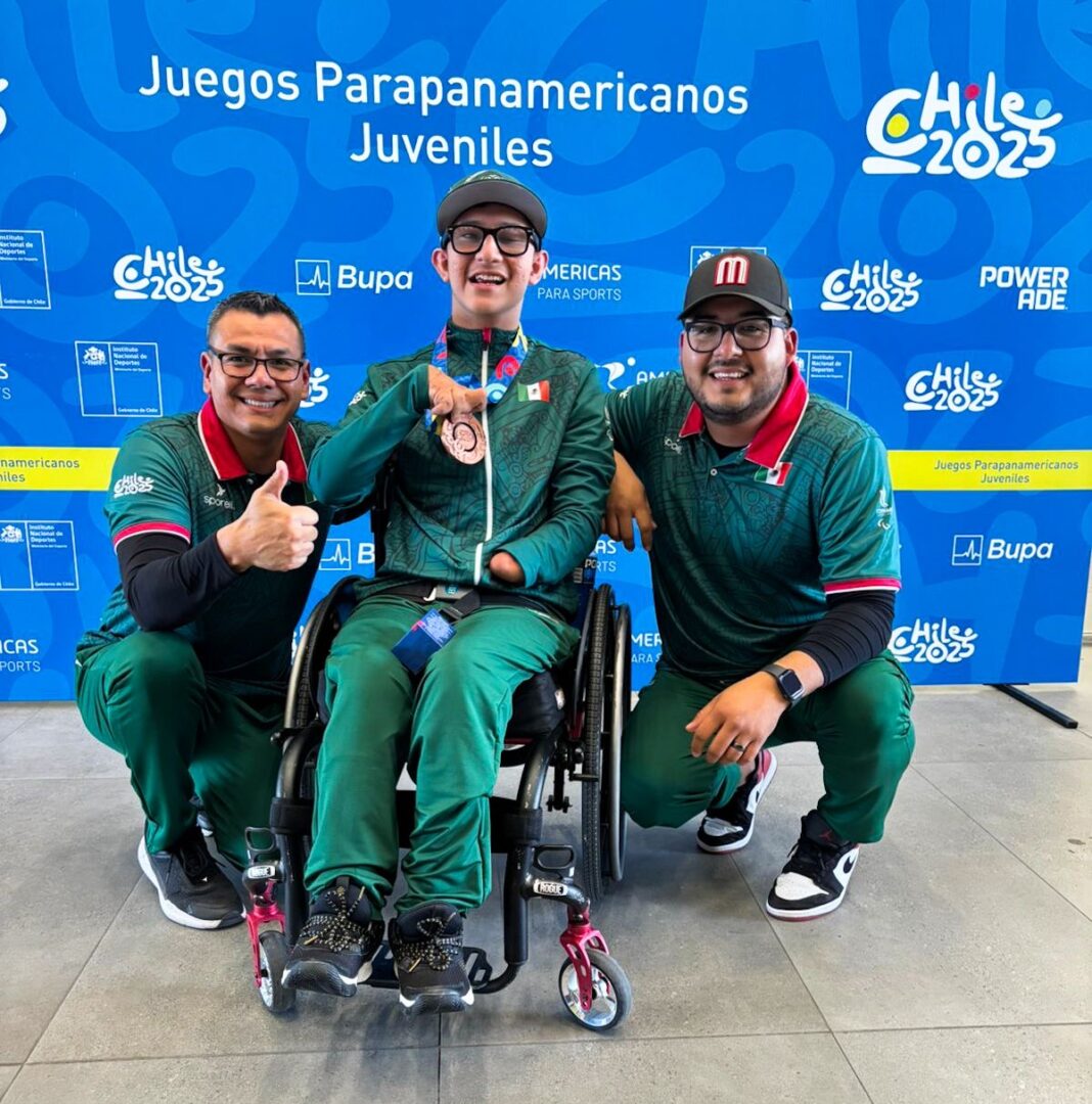 José Ángel Rodríguez le da bronce a México en Boccia