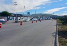 Informa Gobierno Municipal sobre cierre temporal de un tramo de la Vía Rápida Oriente por socavación