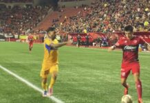 Xolos derrota a Tigres y toma ventaja en cuartos de final
