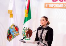 Rinde Marina del Pilar cuarto informe y anuncia Beca Corazón de Cimarrón para jóvenes de la UABC