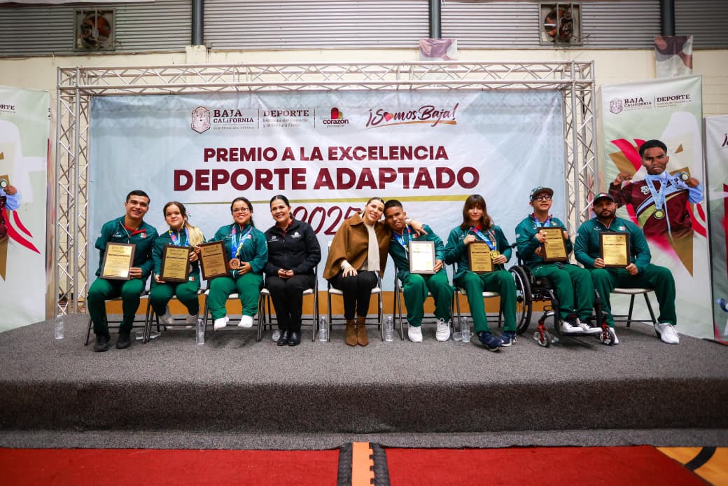 Baja California reconoce a sus héroes del deporte adaptado en el Premio a la Excelencia 2025