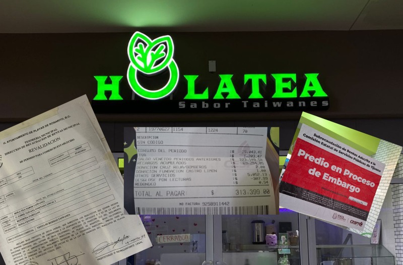 Cierre abrupto y cero derechos: “Hola Tea” abandona Rosarito y deja a empleadas sin liquidación