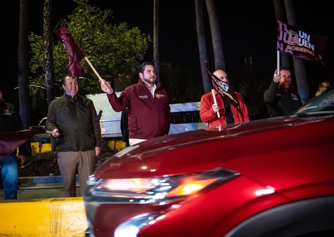 Inaugura Burgueño carril Sentri por calle Segunda y buscan agilizar cruce fronterizo en Tijuana