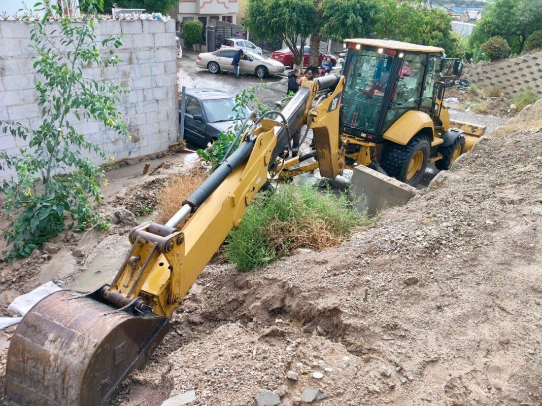 Monitorea estado de desarenadores y zonas de riesgo tras lluvias registradas en Tijuana