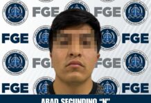 Atrapa AEI a sujeto acusado de feminicidio