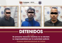 Capturan a tres personas por colocación de lona con presuntas amenazas en Parque Reforma