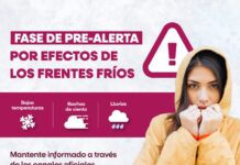 Emiten Pre-Alerta por lluvias,vientos y alto oleaje