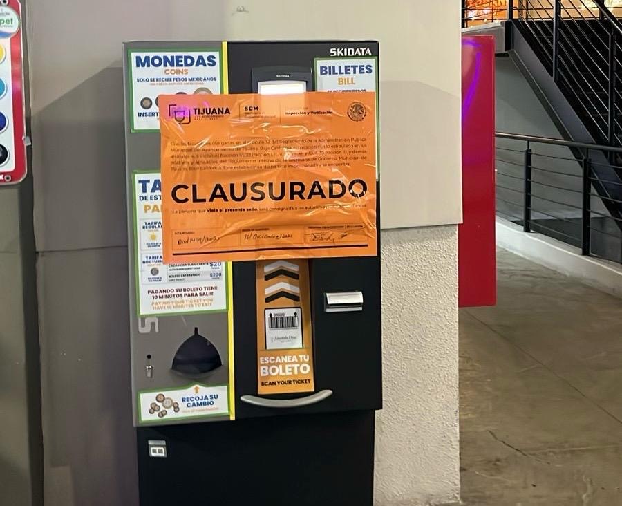 Realiza Gobierno de Tijuana clausura de dos estacionamientos por incumplir normativa municipal
