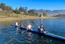 Selección de BC de Canotaje realiza concentración rumbo a la Olimpiada Nacional 2026