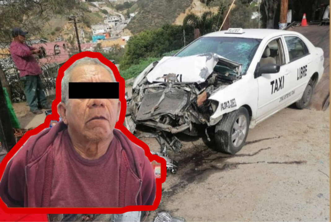 Tras las rejas “borracho taxista” que causó choque y atropellamiento