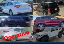 FGE recupera 11 vehículos con reporte de robo en Tijuana