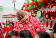 Niñez de BC no está sola esta Navidad: Gobernadora Marina del Pilar encabeza entrega de regalos en Festival Navideño 2025