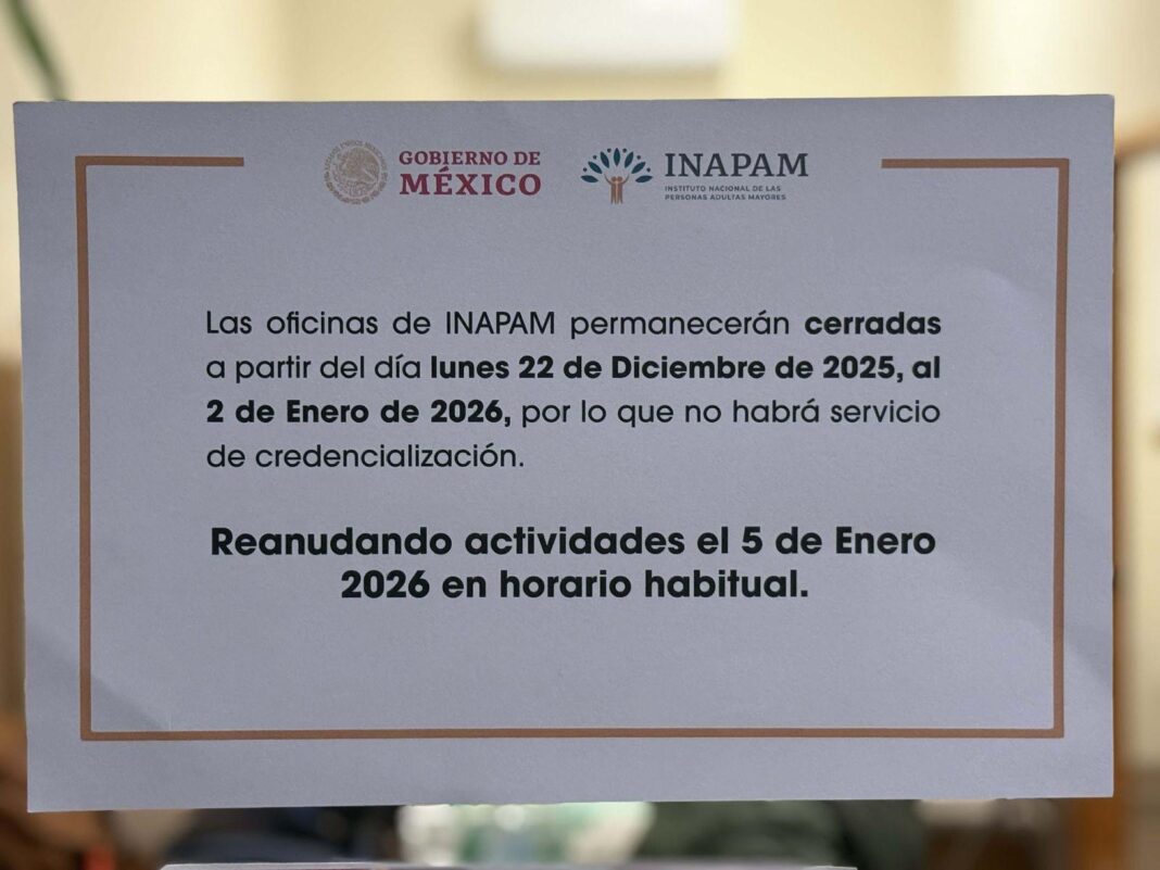 Cerrará módulo de INAPAM en DIF Tijuana por periodo vacacional
