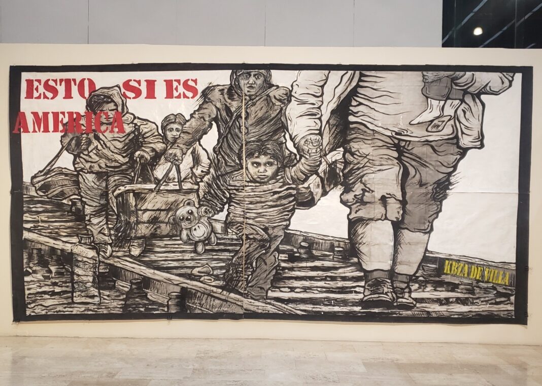 Colectivo Muro Norte expone problemáticas normalizadas de Tijuana a través del arte