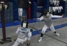 BC avanza en la preparación de esgrima rumbo a la ON 2026