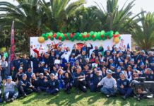 Convive Burgueño con integrantes de la Policía Juvenil en posada 2025