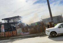 Bomberos evita afectaciones mayores tras incendio en siete viviendas en Villa del Campo