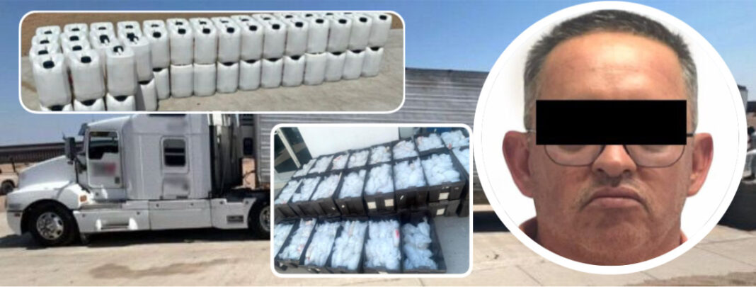 Sentencia de casi 7 años de cárcel a chofer por llevar decenas de kg de “meta”