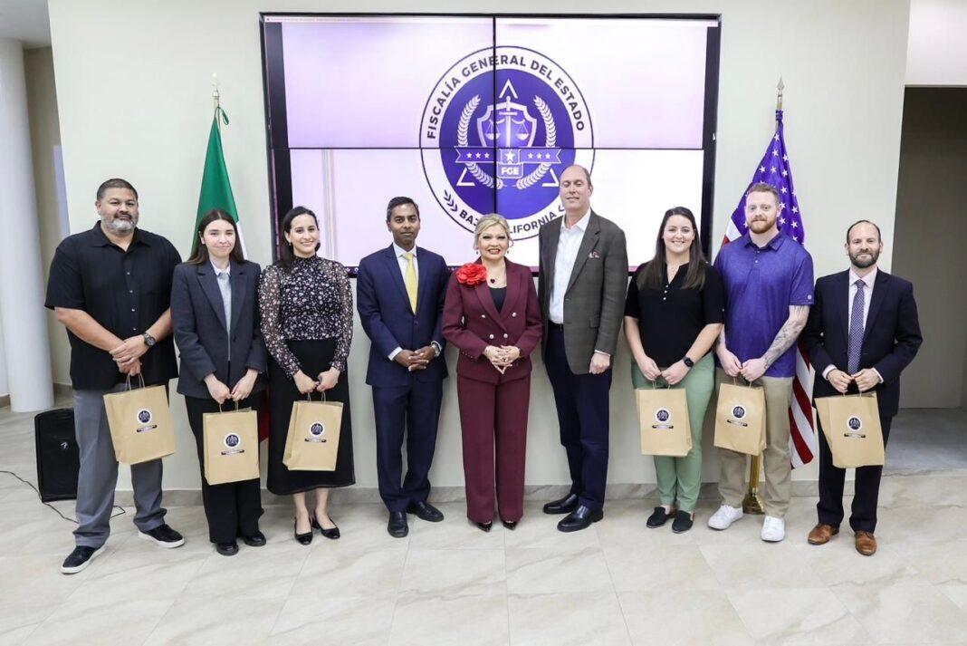 FGE concluye capacitación binacional para fortalecer la lucha contra el tráfico de armas y uso de drones