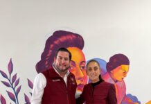 Acompaña Ismael Burgueño a la presidenta Sheinbaum a la inauguración de la primera parte del Viaducto Elevado y la Universidad Rosario Castellanos