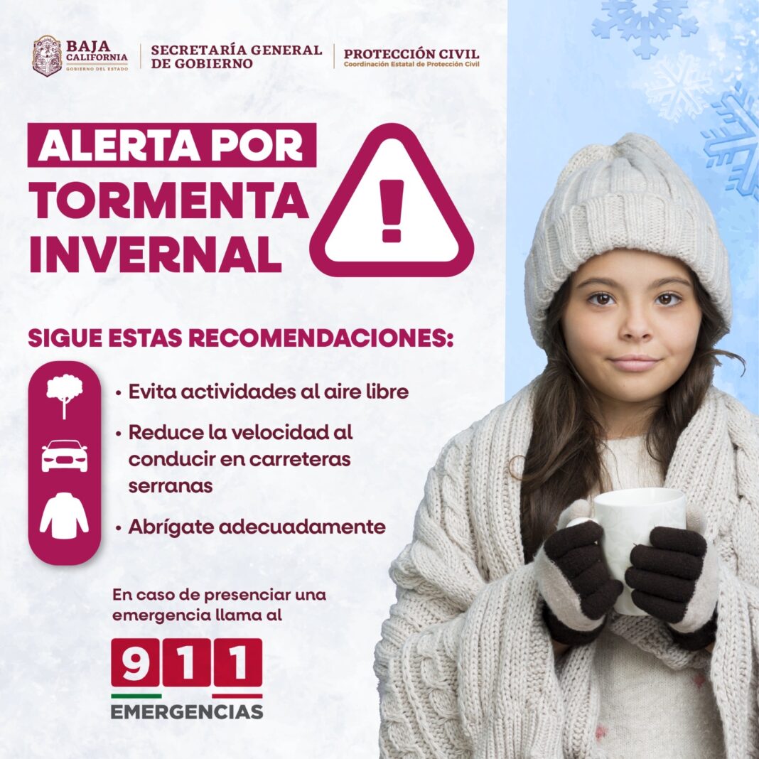 Exhortan a tomar precauciones por segunda tormenta invernal