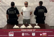 Cae con metanfetamina en Tijuana