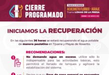 Termina CESPT trabajos de interconexión del acueducto Florido-Aguaje