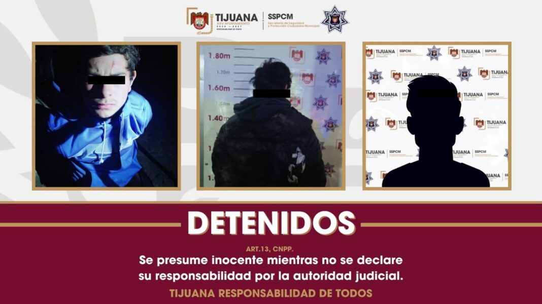 Detienen a 3 por ataque armado en bar; tratan de huir y los atrapan tras persecución